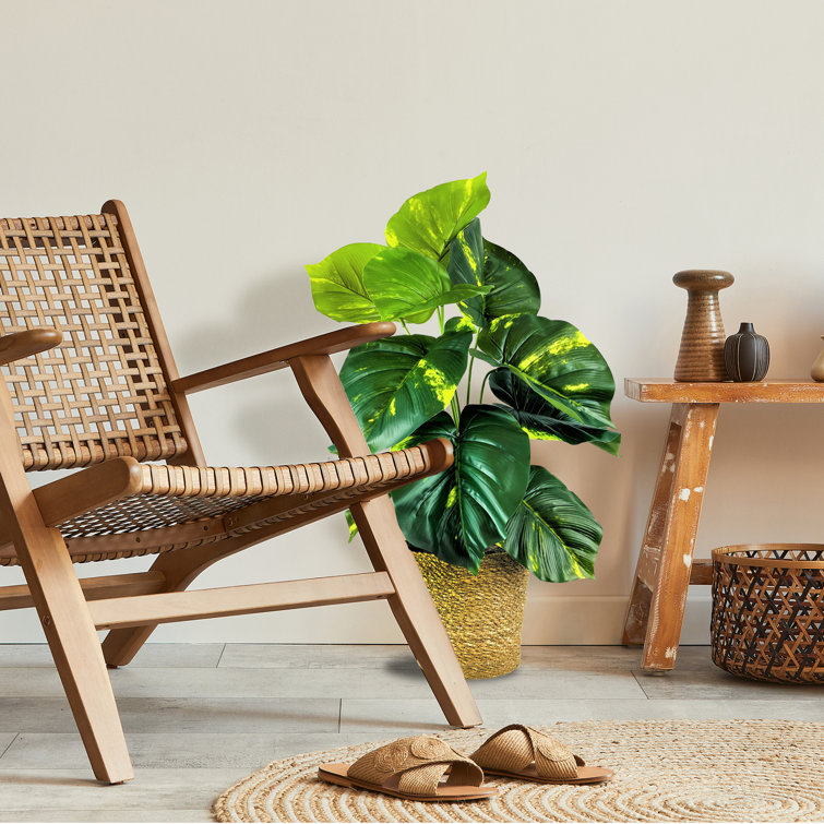 Primrue 30'' Faux Plant in Basket Wayfair